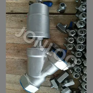 Stainless Steel Angle Valve DN 50 PN 16 NPT
